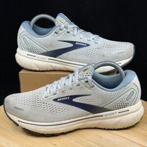 Brooks Ghost 14 Women's Running Shoes Sneakers Women's Size 8 Grey/Teal/Blue